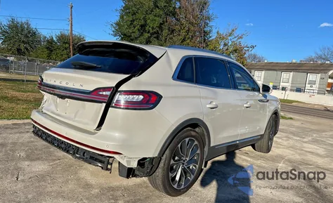 2023 Lincoln Nautilus Reserve z USA, uszkodzony, nr VIN 2LMPJ6K91PBL11844